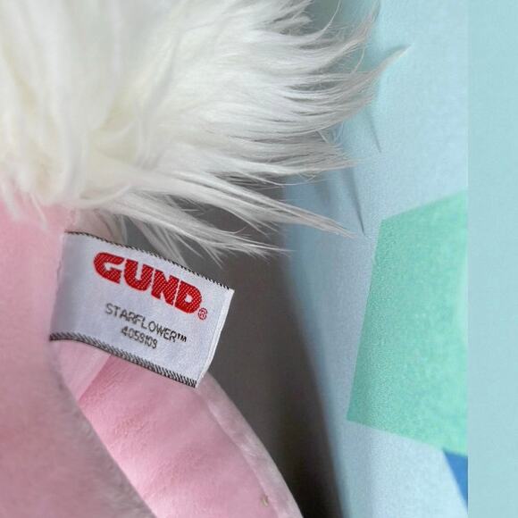 Gund Starflower Pony 4059109 15.5” Tall Pink Stuffed - Picture 10 of 10